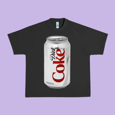 Diet Cola Urban Heavy Tee Designed By Studioelite