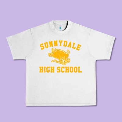High Scool Merch Urban Heavy Tee Designed By Studioelite