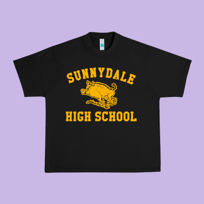High Scool Merch Urban Heavy Tee Designed By Studioelite