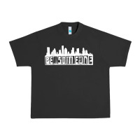 Pigment Black be someone h town houston texas skyline. t shirt Urban Heavy Tee - StudioElite