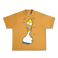 Peanut Butter Homer In Hedges Classic Urban Heavy Tee - StudioElite