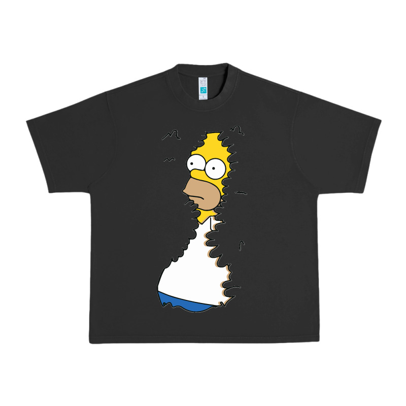 Homer In Hedges Classic Urban Heavy Tee by StudioElite | Teevron