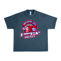 Midnight Navy granite city lumberjacks hockey Urban Heavy Tee - StudioElite