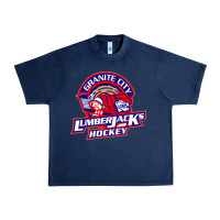 Navy granite city lumberjacks hockey Urban Heavy Tee - StudioElite