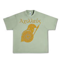 Oil Green achilles son of peleus Urban Heavy Tee - StudioElite