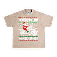 French Oak santa ridin motocycle Urban Heavy Tee - StudioElite