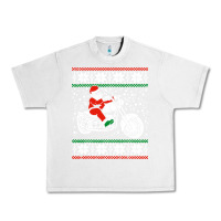Lunar Rock santa ridin motocycle Urban Heavy Tee - StudioElite