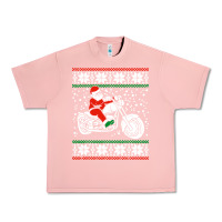 Salmon santa ridin motocycle Urban Heavy Tee - StudioElite