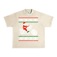 Sandshell santa ridin motocycle Urban Heavy Tee - StudioElite