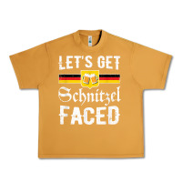 Peanut Butter lets get schnitzel faced men women vintage oktoberfest t shirt Urban Heavy Tee - StudioElite