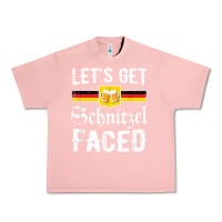Salmon lets get schnitzel faced men women vintage oktoberfest t shirt Urban Heavy Tee - StudioElite