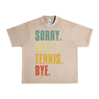 French Oak sorry can't tennis bye funny vintage retro tennis player t shirt Urban Heavy Tee - StudioElite
