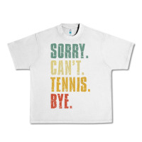 Lunar Rock sorry can't tennis bye funny vintage retro tennis player t shirt Urban Heavy Tee - StudioElite