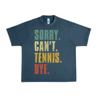 Midnight Navy sorry can't tennis bye funny vintage retro tennis player t shirt Urban Heavy Tee - StudioElite