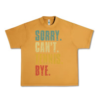 Peanut Butter sorry can't tennis bye funny vintage retro tennis player t shirt Urban Heavy Tee - StudioElite