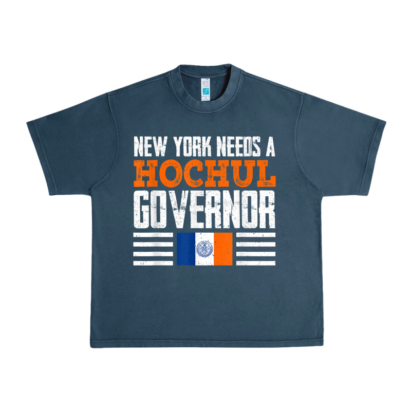 New York Needs A Hochul Governor Kathy Hochul 2022 New York T Shirt Urban Heavy Tee by StudioElite | Teevron