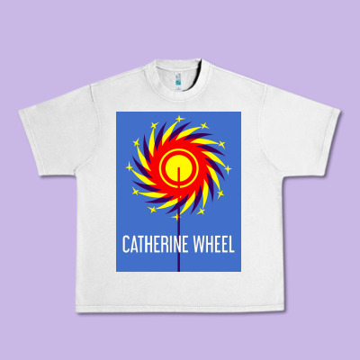 The Essential Design-(catherine-wheel) Urban Heavy Tee Designed By Studioelite