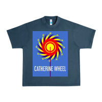 Midnight Navy The Essential Design-(Catherine-Wheel) Urban Heavy Tee - StudioElite
