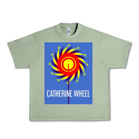Oil Green The Essential Design-(Catherine-Wheel) Urban Heavy Tee - StudioElite