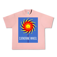 Salmon The Essential Design-(Catherine-Wheel) Urban Heavy Tee - StudioElite