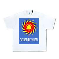 White The Essential Design-(Catherine-Wheel) Urban Heavy Tee - StudioElite