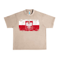 French Oak poland polska flag vintage  men women kids  poland t shirt Urban Heavy Tee - StudioElite