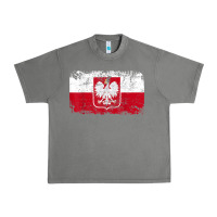 Tornado poland polska flag vintage  men women kids  poland t shirt Urban Heavy Tee - StudioElite