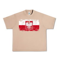 Burro poland polska flag vintage  men women kids  poland t shirt Urban Heavy Tee - StudioElite
