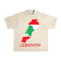 Sandshell Lebanon Flag Cedar Tree Beirut Lebanese Arabic Arab Islam Urban Heavy Tee - StudioElite