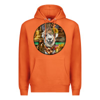 Carrot western alpaca Premium Hoodie - BarkalooDesign