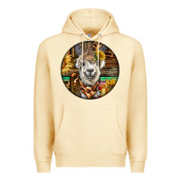 Pina Colada western alpaca Premium Hoodie - BarkalooDesign