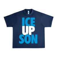 Navy ice up son Urban Heavy Tee - StudioElite