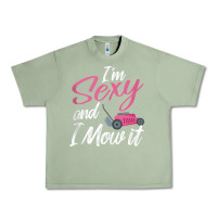 Oil Green i'm sexy and i mow it funny mow pun tank top Urban Heavy Tee - StudioElite
