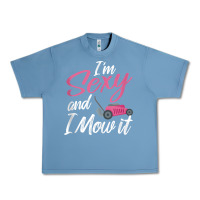 Pebble Blue i'm sexy and i mow it funny mow pun tank top Urban Heavy Tee - StudioElite