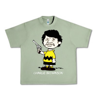 Oil Green charlie brownson Urban Heavy Tee - StudioElite