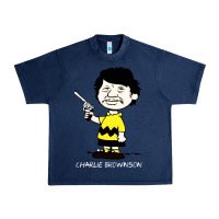 Navy charlie brownson Urban Heavy Tee - StudioElite
