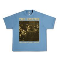 Pebble Blue the smiths the world won't listen gift men women Urban Heavy Tee - StudioElite