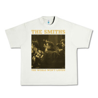 Pistachio the smiths the world won't listen gift men women Urban Heavy Tee - StudioElite