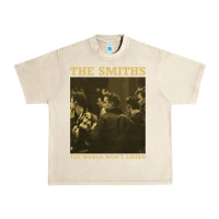 Sandshell the smiths the world won't listen gift men women Urban Heavy Tee - StudioElite