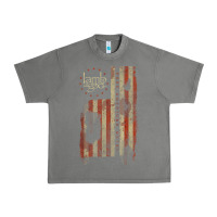 Lamb Of God, Pure American Metal Flag Urban Heavy Tee | Teevron