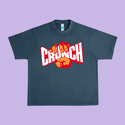 The Crunch Fitness Urban Heavy Tee Designed By Studioelite