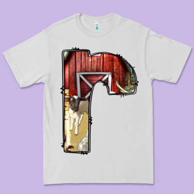 Farm Life Alphabet Lowercase Letters R Premium Tee Designed By Bundleandbundleshop