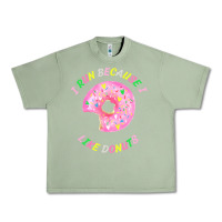 Oil Green i run because i like donuts Urban Heavy Tee - StudioElite