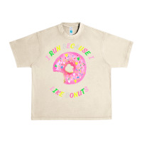 Sandshell i run because i like donuts Urban Heavy Tee - StudioElite