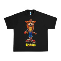 Black Crash Bandicoot  Yo Yo Urban Heavy Tee - StudioElite