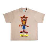 French Oak Crash Bandicoot  Yo Yo Urban Heavy Tee - StudioElite