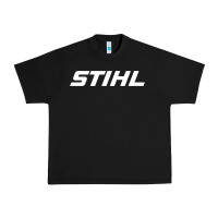 Black stihl Urban Heavy Tee - StudioElite