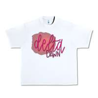 White Delta Dawn Classic Urban Heavy Tee - StudioElite