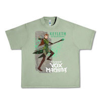 Oil Green the legend of vox machina keyleth long sleeve t sh Urban Heavy Tee - StudioElite