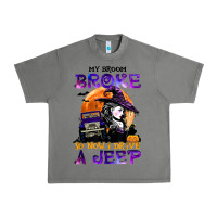 Tornado my broom broke so now i drive a j.e.e.p witch halloween t shirt Urban Heavy Tee - StudioElite